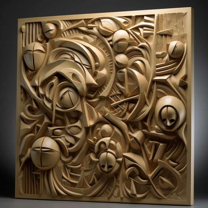 نموذج ثلاثي الأبعاد لآلة CNC 3D Art 